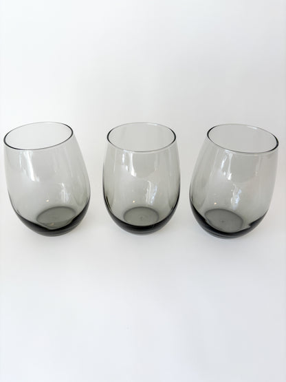 smoked glassware