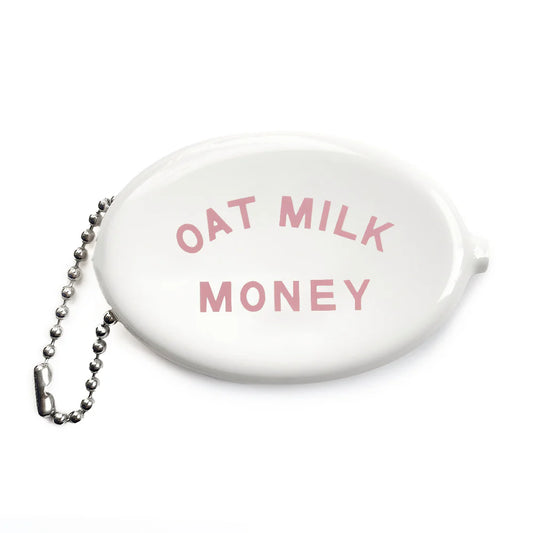 coin pouch: oat milk money