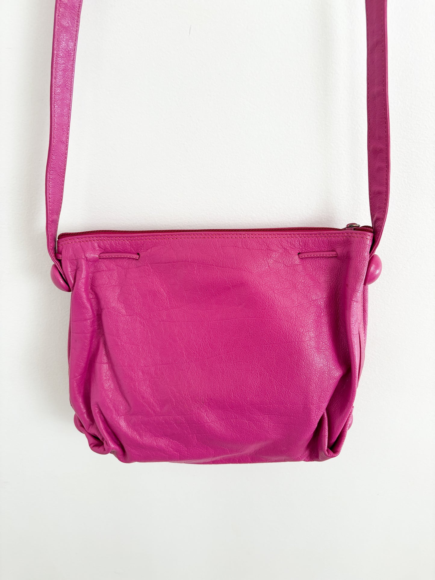 80's fuschia crossbody