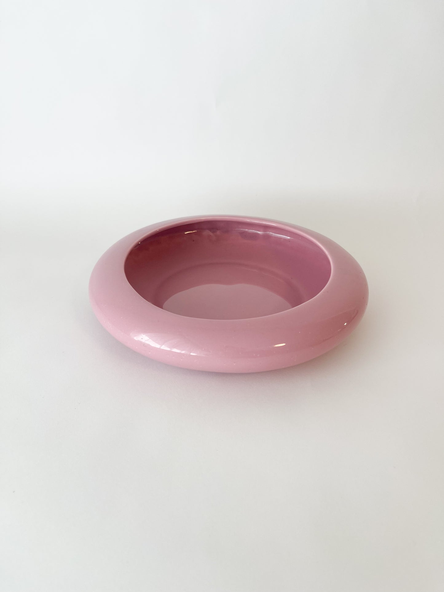 pink tubular catchall