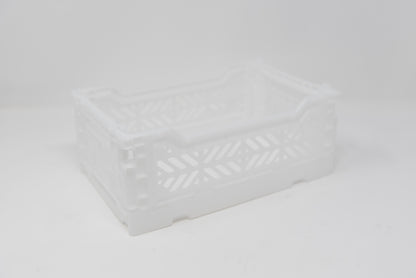 mini crate: white